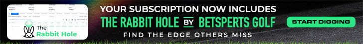 Your subscription now includes The Rabbit Hole by Betsperts Golf - Find the edge others miss